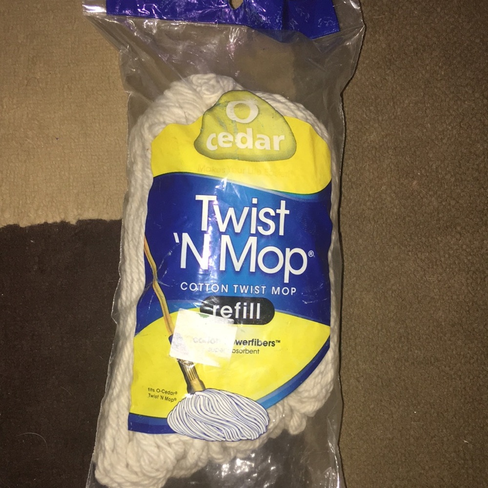 O Cedar Twist N Mop Cotton Mop Head Refill